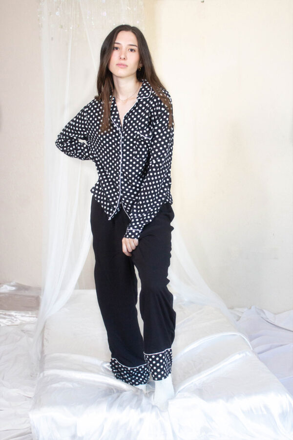 Kusama Dots BW