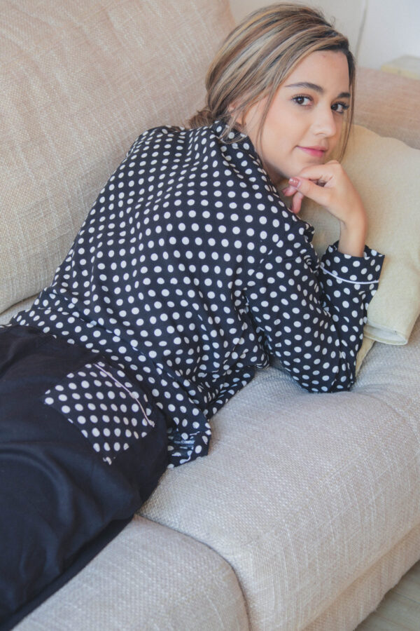 Kusama Dots BW