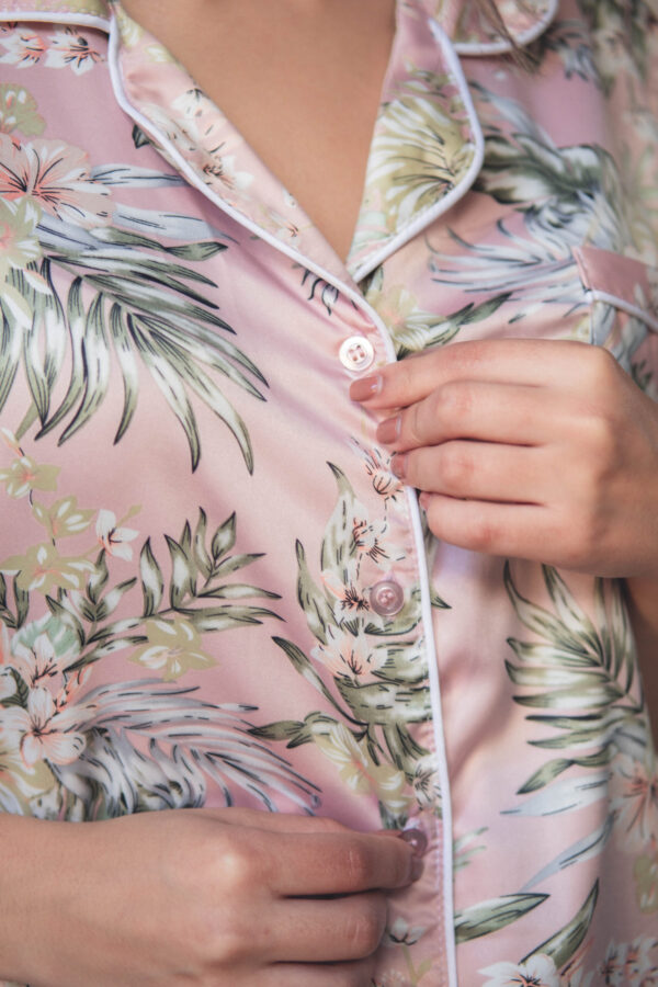 Bloom  4  Rosa ( Short + camisa)