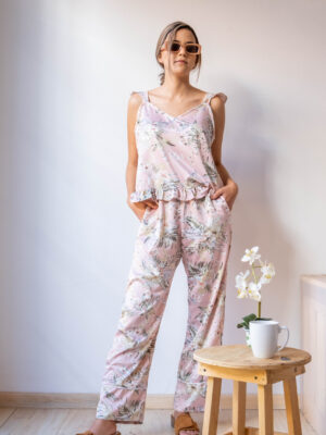 Bloom  3  Rosa ( Pantalón + Tirantes)