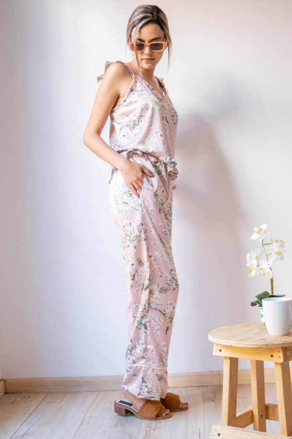 Bloom  3  Rosa ( Pantalón + Tirantes)