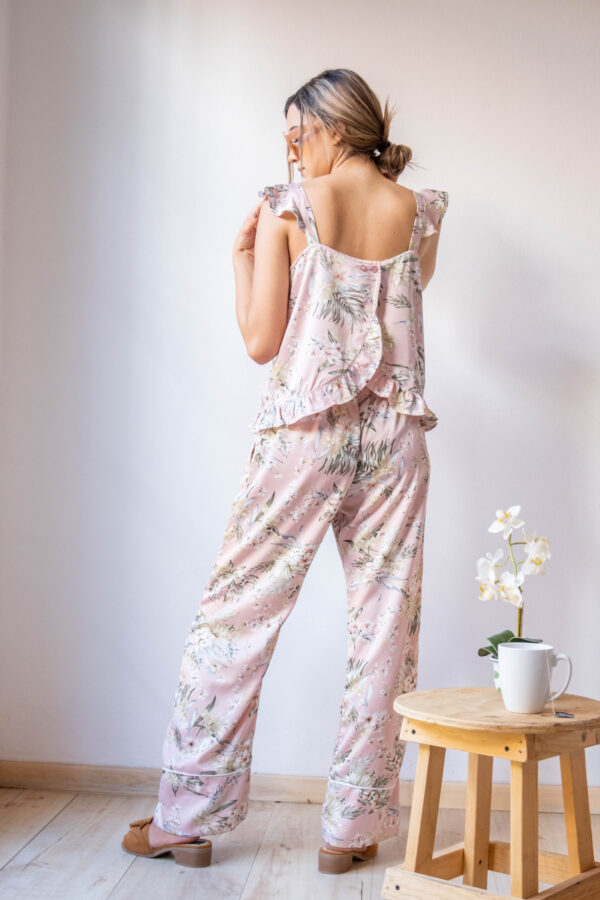Bloom  3  Rosa ( Pantalón + Tirantes)