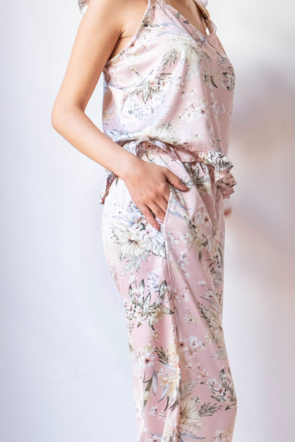 Bloom  3  Rosa ( Pantalón + Tirantes)
